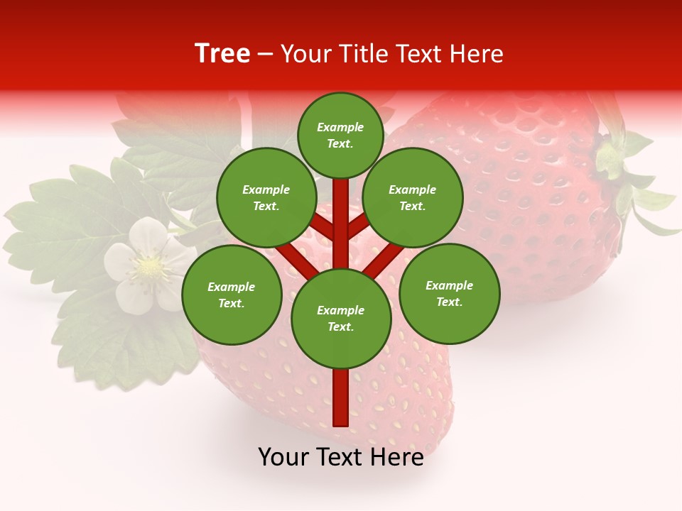 Leaf Ripe Flower PowerPoint Template