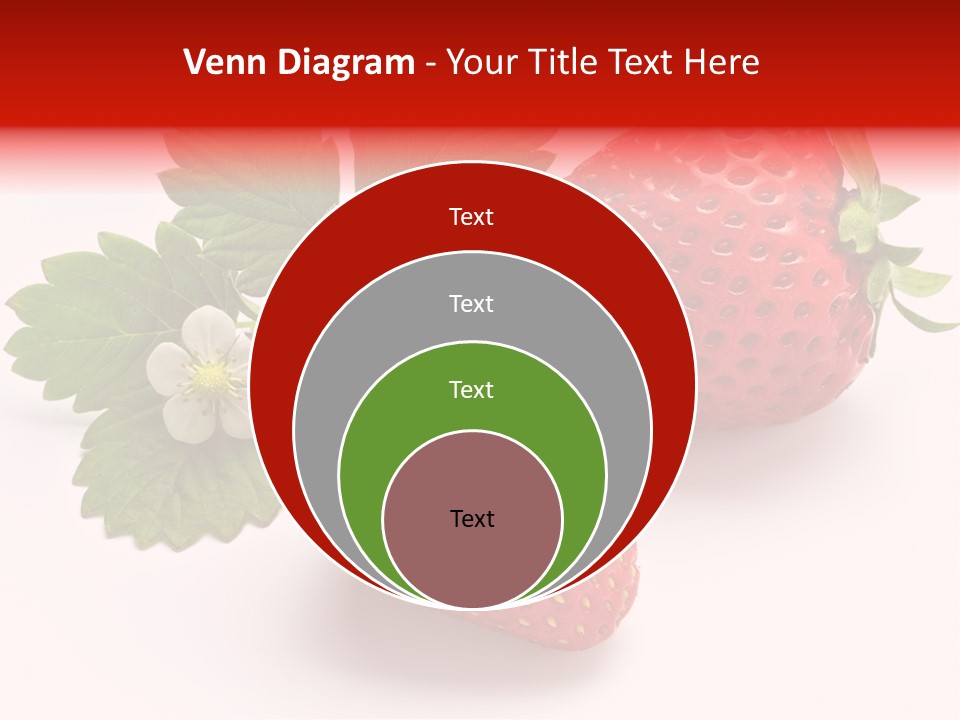 Leaf Ripe Flower PowerPoint Template