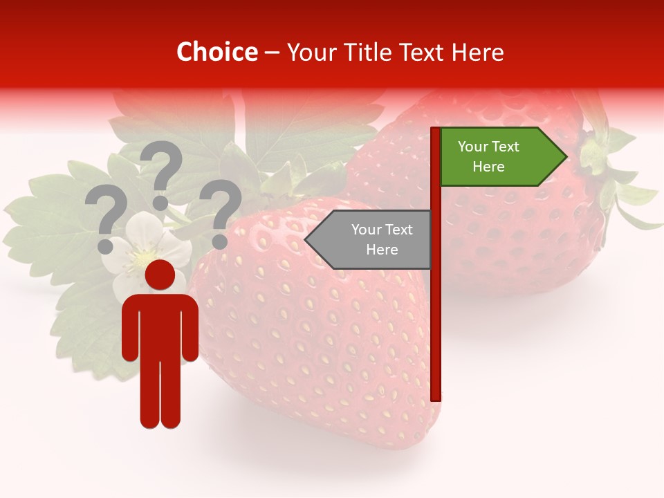 Leaf Ripe Flower PowerPoint Template