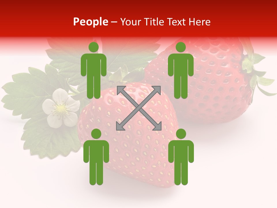 Leaf Ripe Flower PowerPoint Template