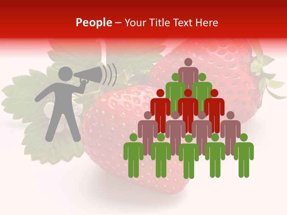 Leaf Ripe Flower PowerPoint Template