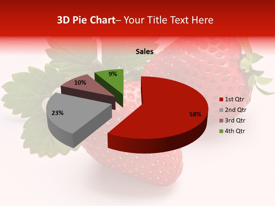 Leaf Ripe Flower PowerPoint Template