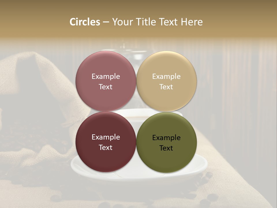 Dark Grinder Close Up PowerPoint Template