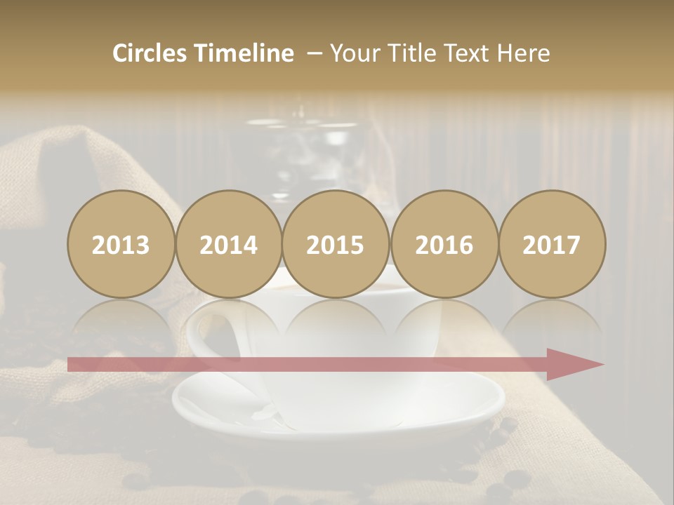 Dark Grinder Close Up PowerPoint Template