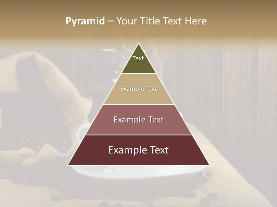 Dark Grinder Close Up PowerPoint Template