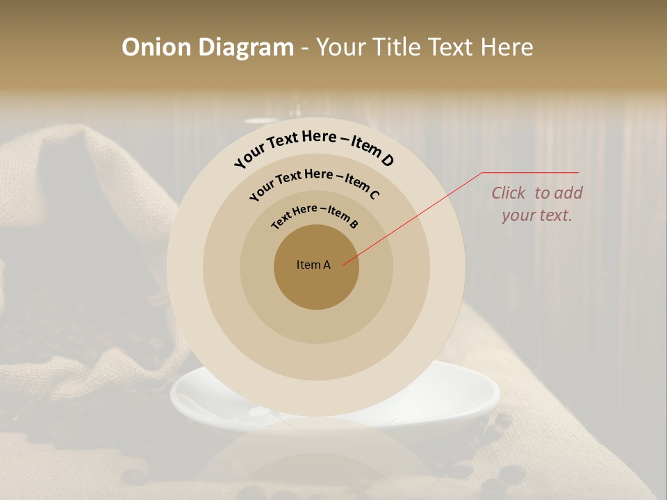 Dark Grinder Close Up PowerPoint Template