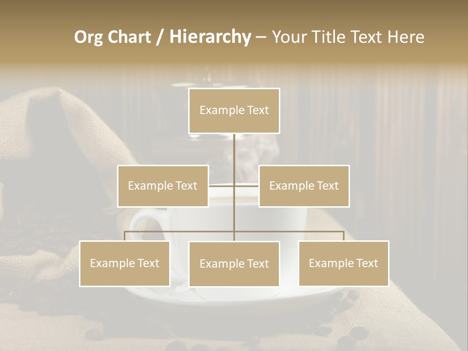 Dark Grinder Close Up PowerPoint Template