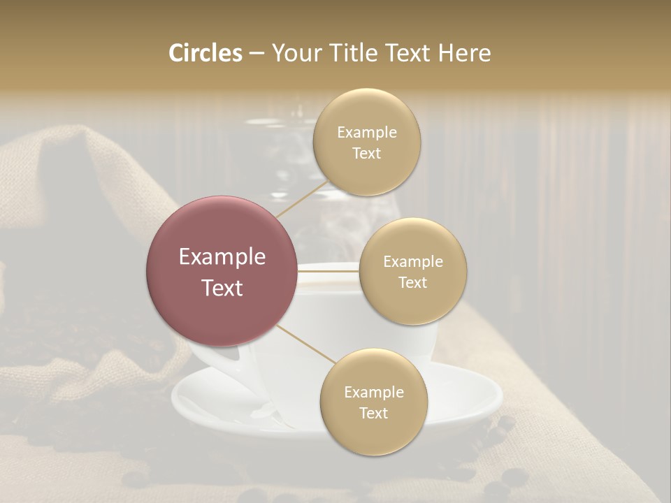 Dark Grinder Close Up PowerPoint Template