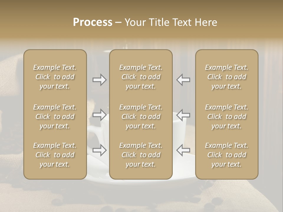Dark Grinder Close Up PowerPoint Template