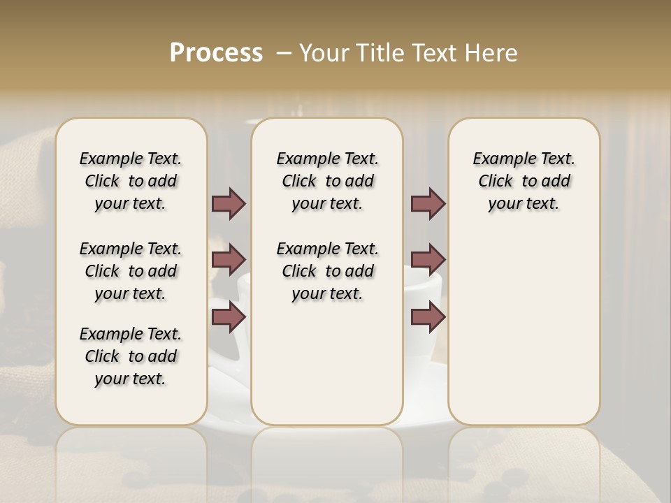 Dark Grinder Close Up PowerPoint Template