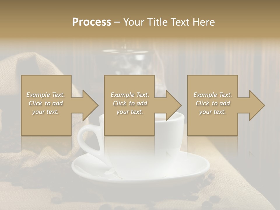 Dark Grinder Close Up PowerPoint Template