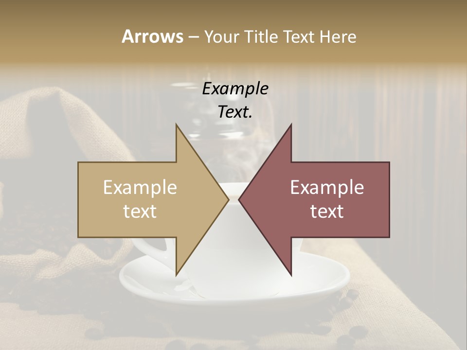 Dark Grinder Close Up PowerPoint Template