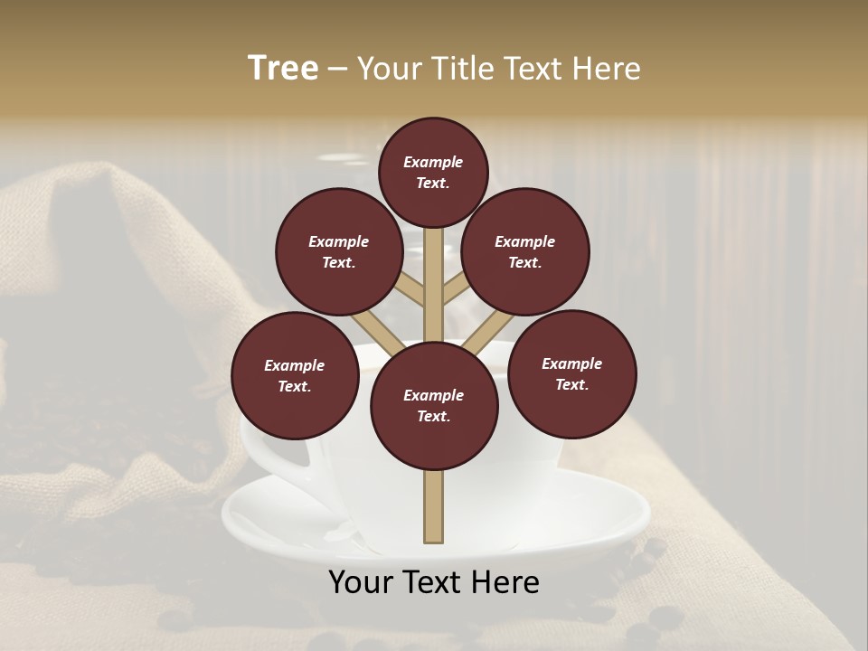 Dark Grinder Close Up PowerPoint Template