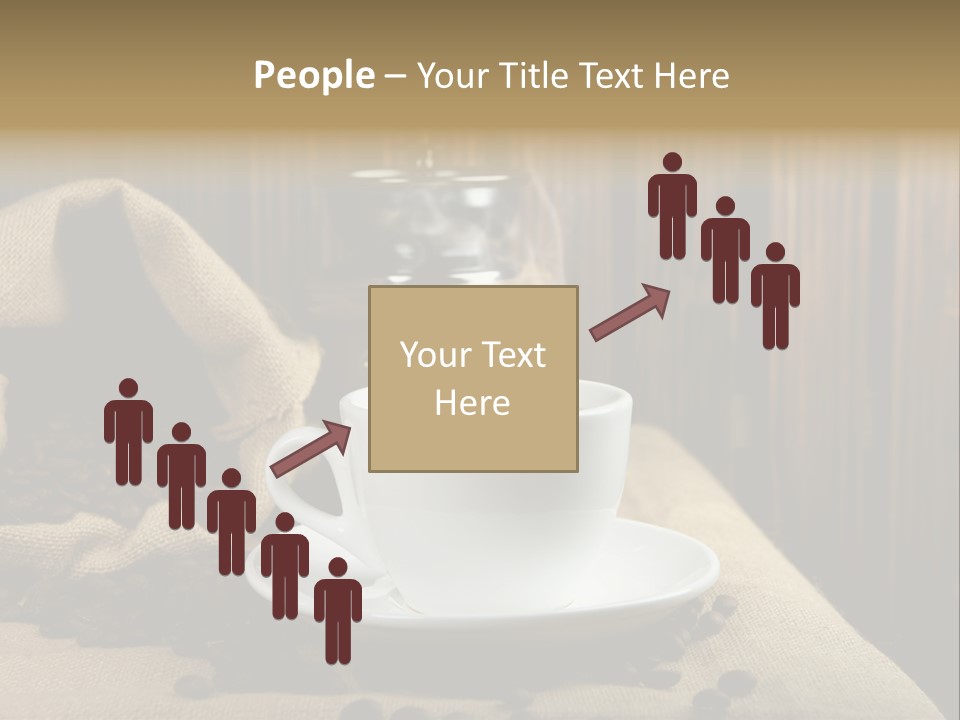 Dark Grinder Close Up PowerPoint Template