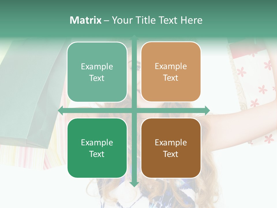 Shopaholic Lovely Luxury PowerPoint Template