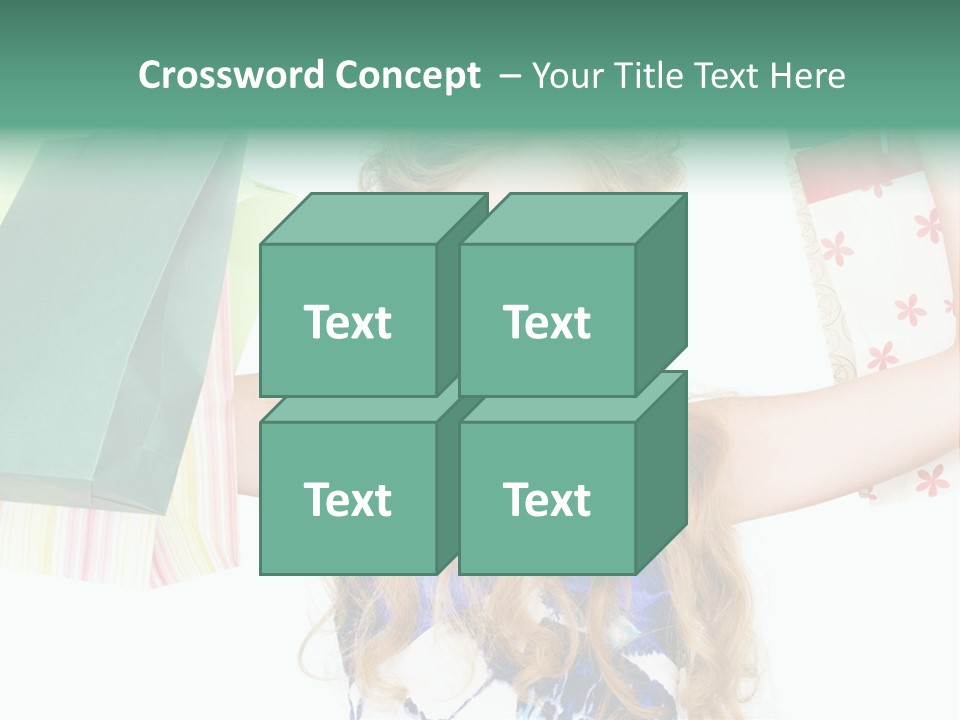Shopaholic Lovely Luxury PowerPoint Template