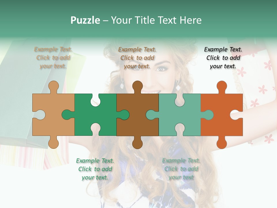 Shopaholic Lovely Luxury PowerPoint Template