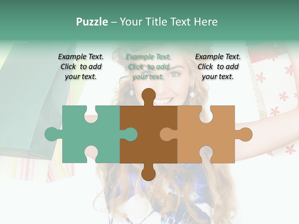 Shopaholic Lovely Luxury PowerPoint Template