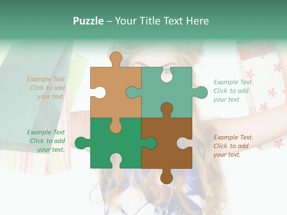 Shopaholic Lovely Luxury PowerPoint Template