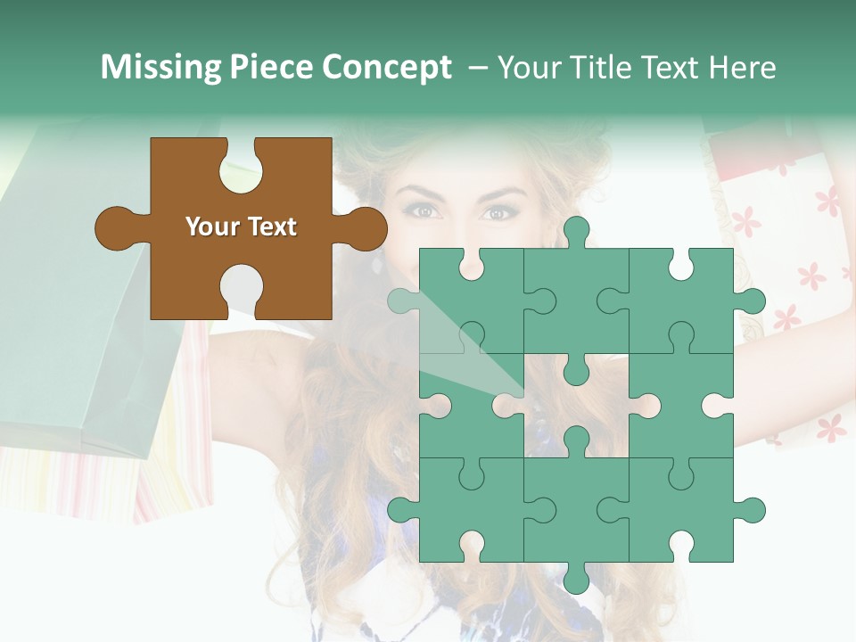 Shopaholic Lovely Luxury PowerPoint Template