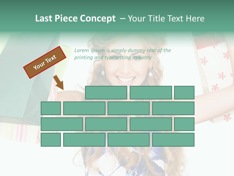 Shopaholic Lovely Luxury PowerPoint Template