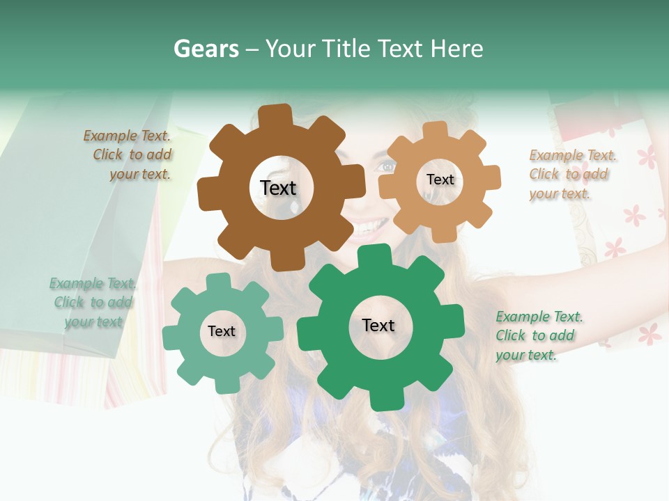 Shopaholic Lovely Luxury PowerPoint Template