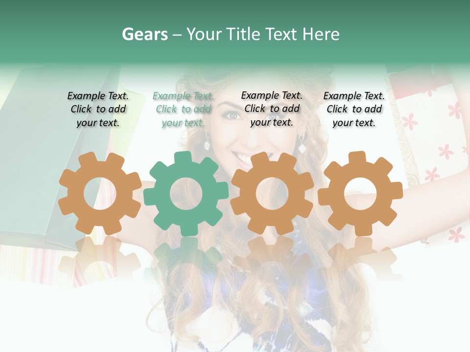 Shopaholic Lovely Luxury PowerPoint Template