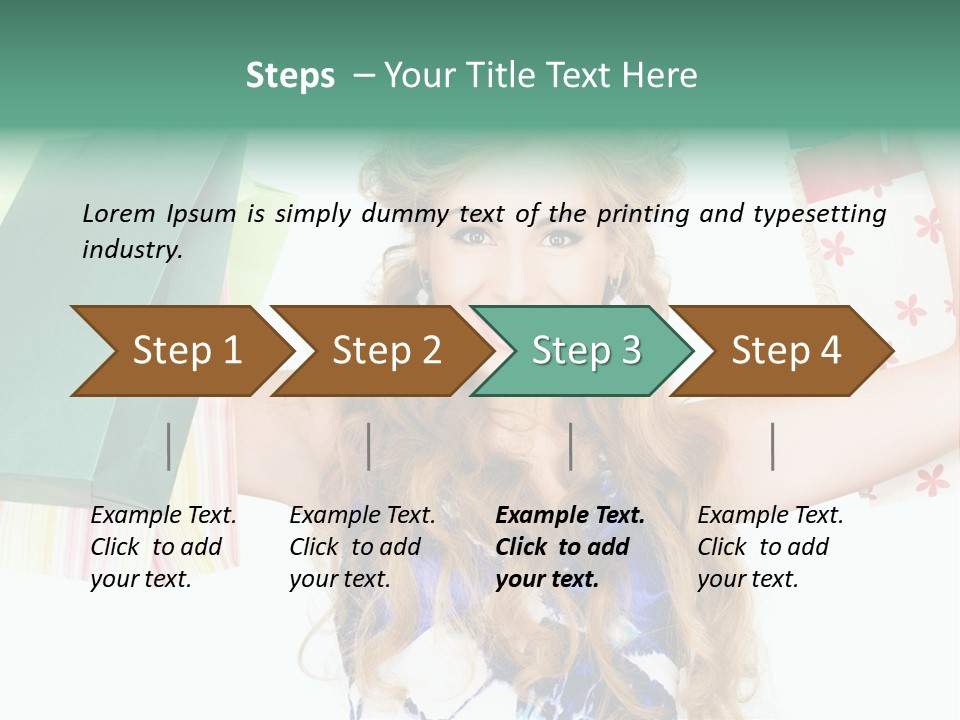 Shopaholic Lovely Luxury PowerPoint Template