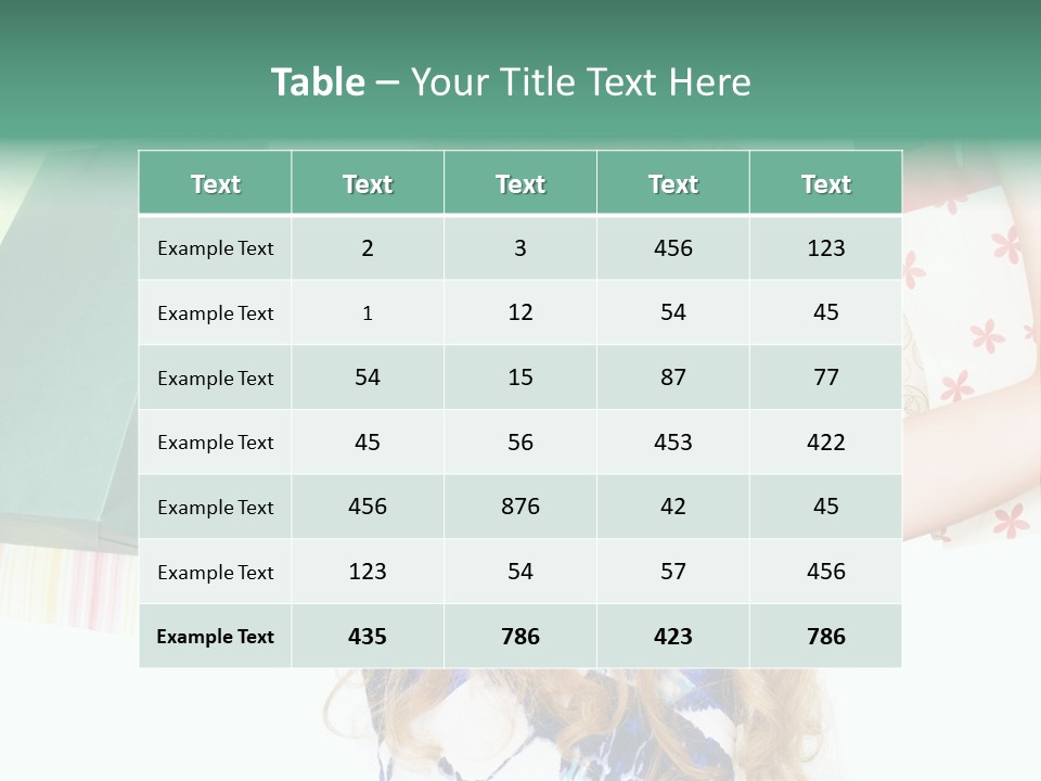 Shopaholic Lovely Luxury PowerPoint Template
