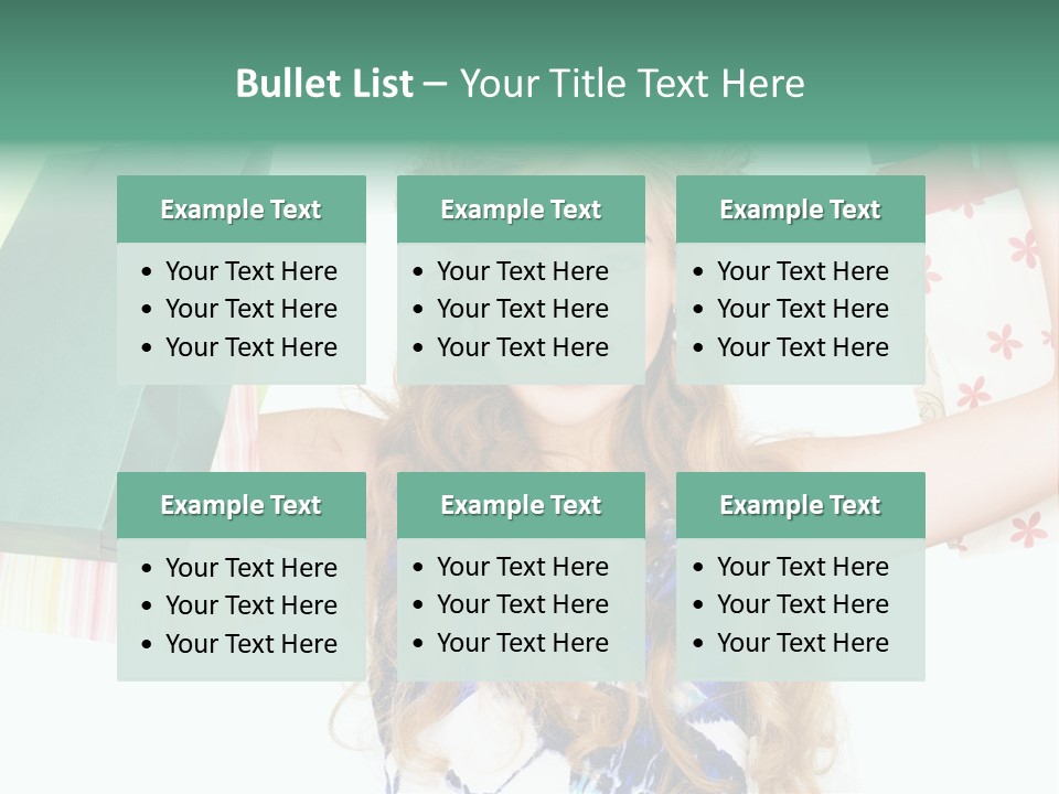 Shopaholic Lovely Luxury PowerPoint Template