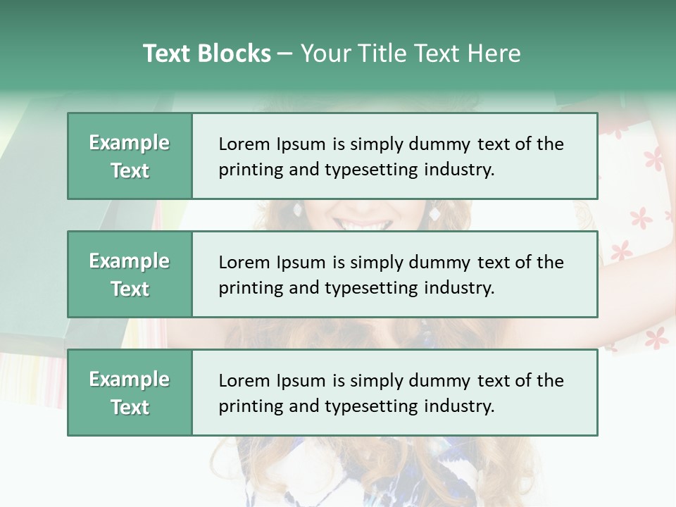 Shopaholic Lovely Luxury PowerPoint Template