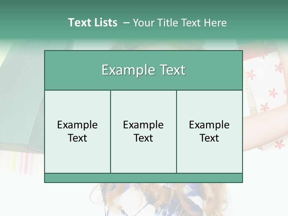 Shopaholic Lovely Luxury PowerPoint Template