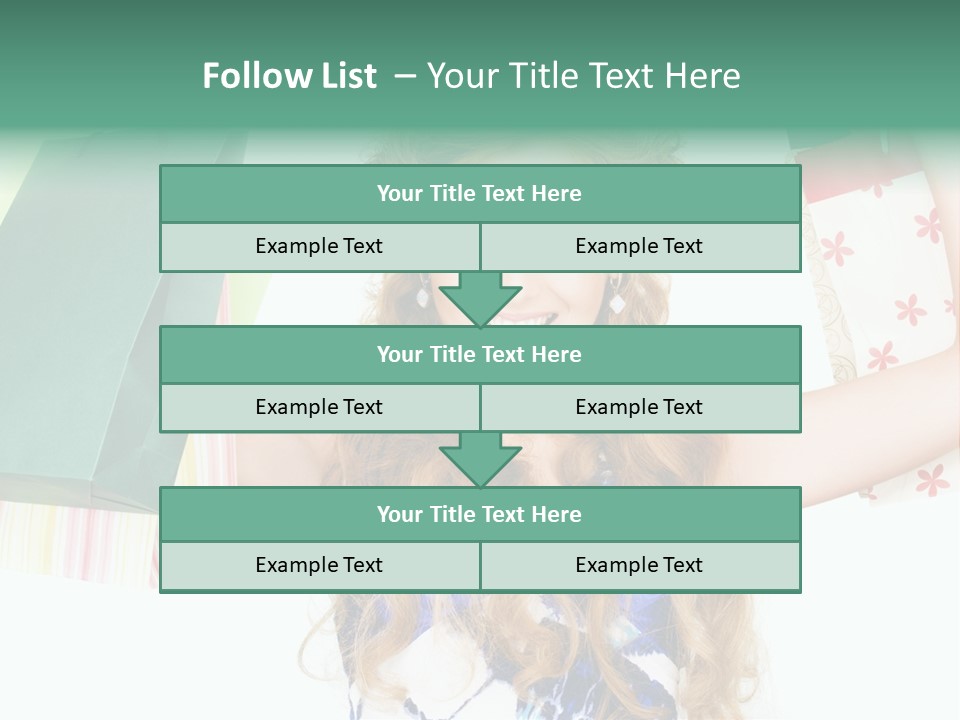 Shopaholic Lovely Luxury PowerPoint Template