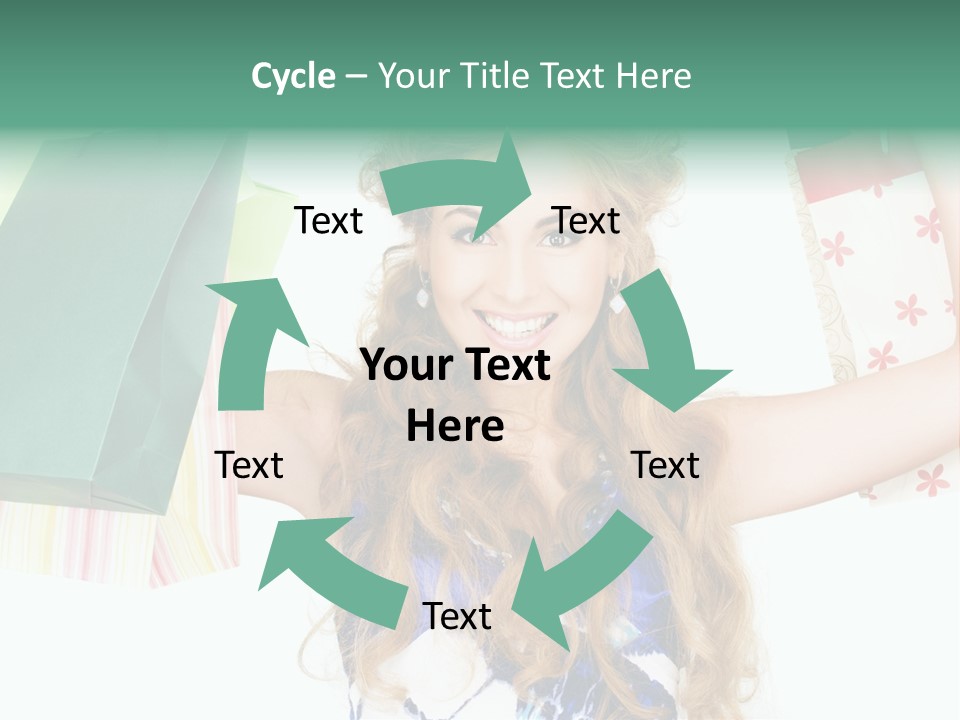 Shopaholic Lovely Luxury PowerPoint Template