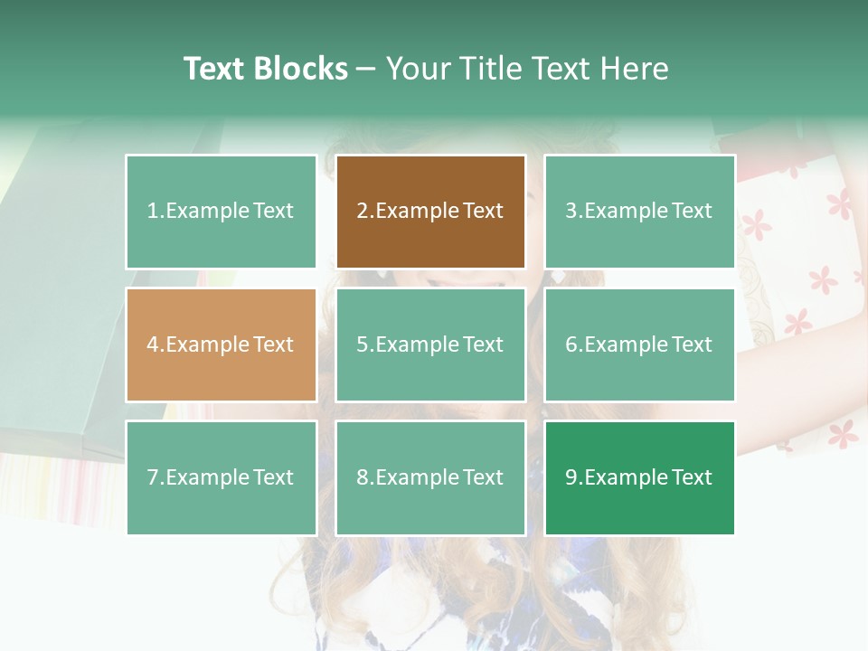 Shopaholic Lovely Luxury PowerPoint Template