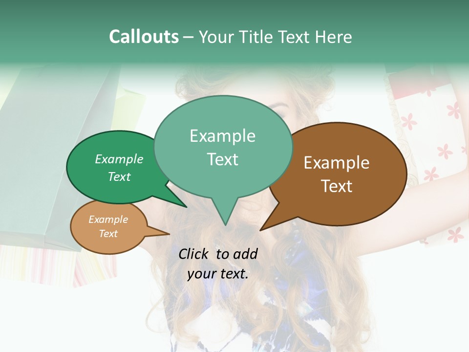 Shopaholic Lovely Luxury PowerPoint Template