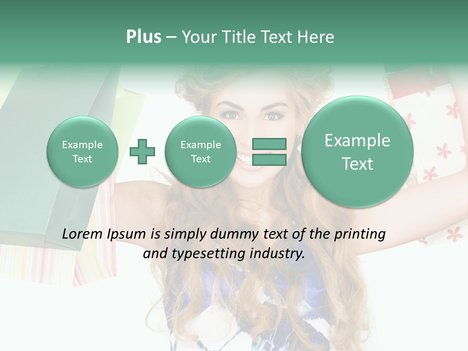 Shopaholic Lovely Luxury PowerPoint Template