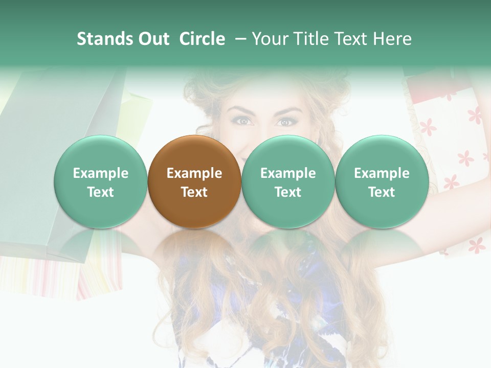 Shopaholic Lovely Luxury PowerPoint Template