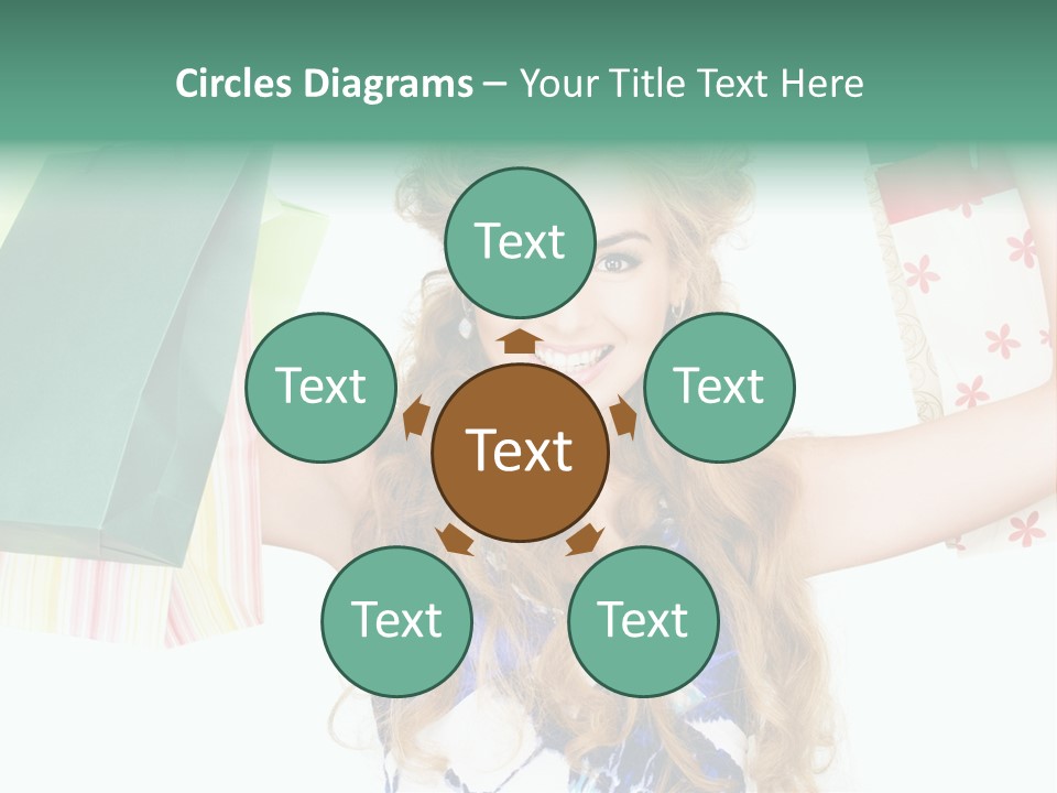 Shopaholic Lovely Luxury PowerPoint Template