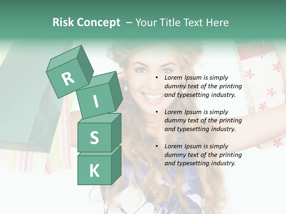 Shopaholic Lovely Luxury PowerPoint Template