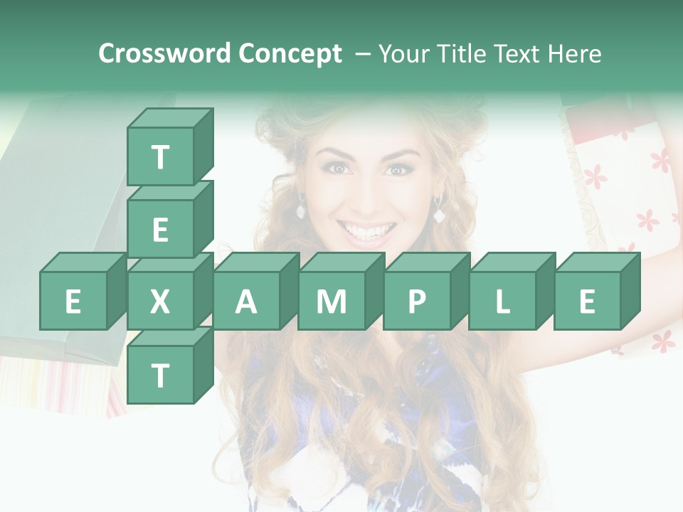 Shopaholic Lovely Luxury PowerPoint Template