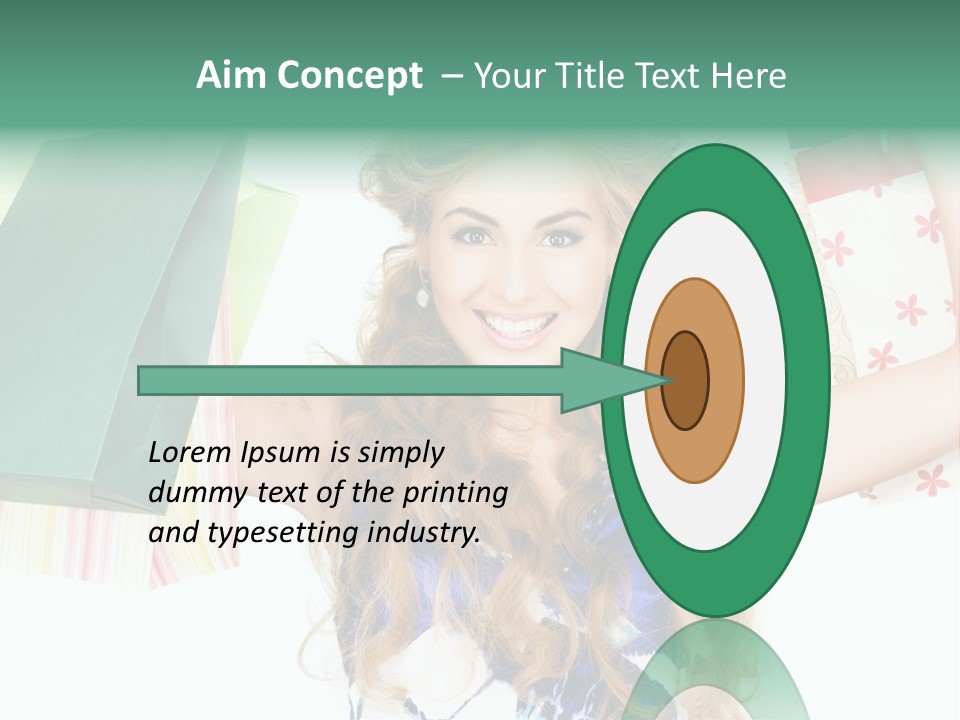 Shopaholic Lovely Luxury PowerPoint Template