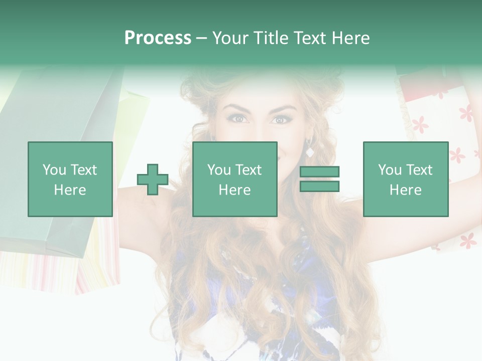 Shopaholic Lovely Luxury PowerPoint Template