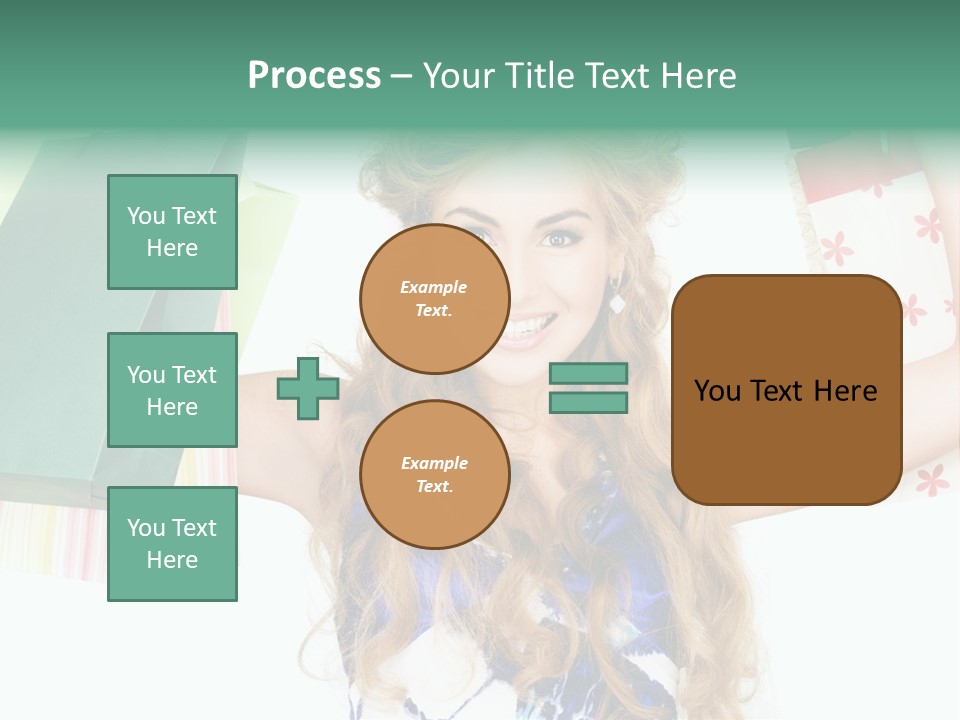 Shopaholic Lovely Luxury PowerPoint Template