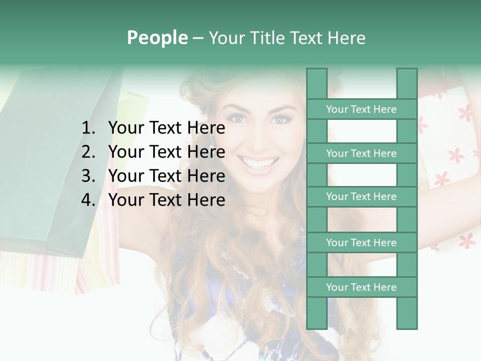 Shopaholic Lovely Luxury PowerPoint Template