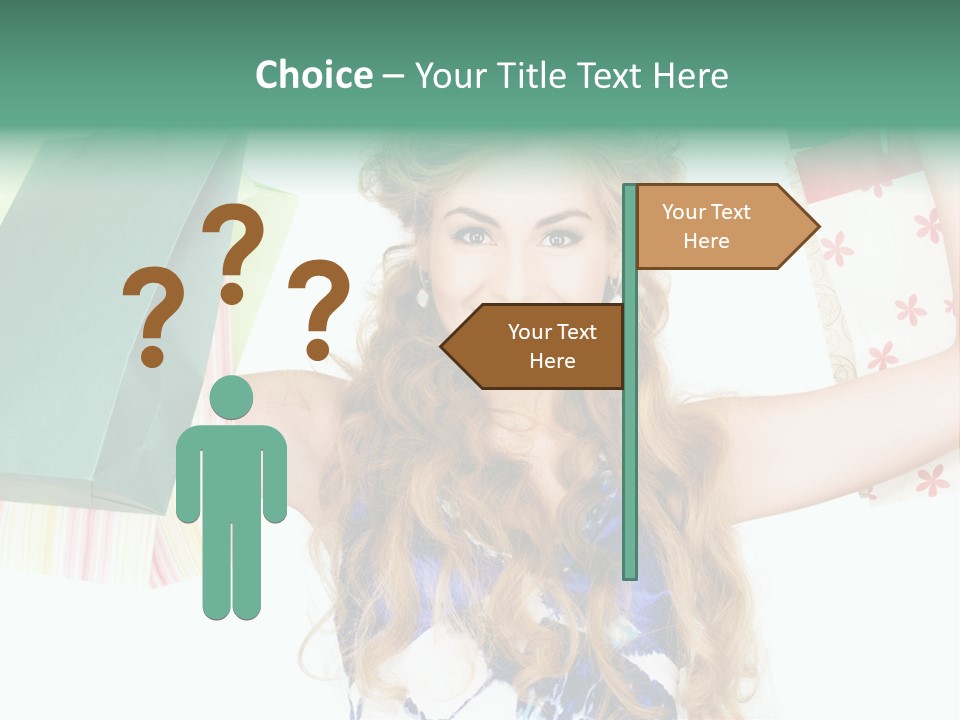 Shopaholic Lovely Luxury PowerPoint Template