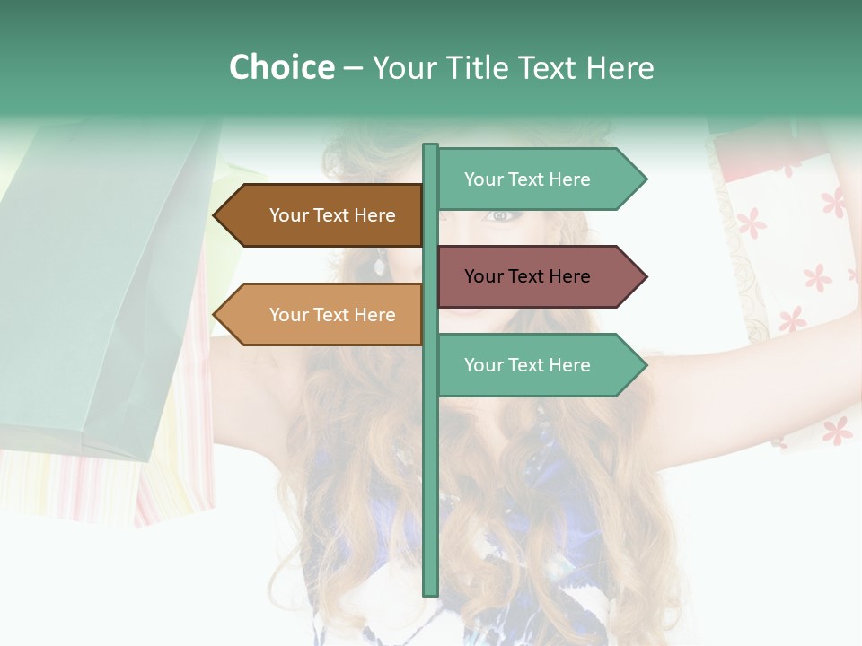 Shopaholic Lovely Luxury PowerPoint Template