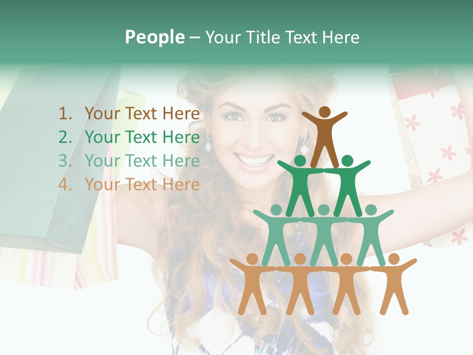 Shopaholic Lovely Luxury PowerPoint Template