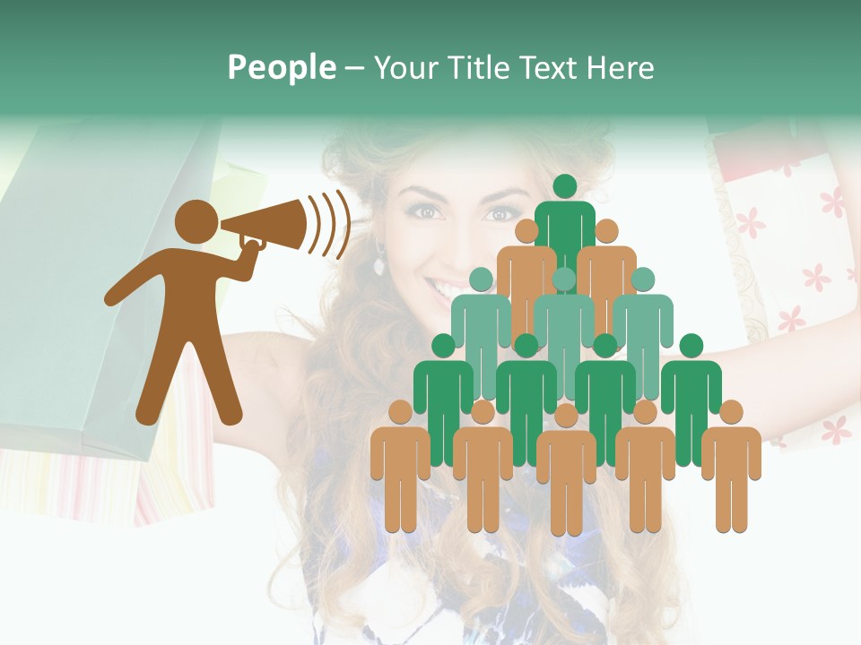 Shopaholic Lovely Luxury PowerPoint Template