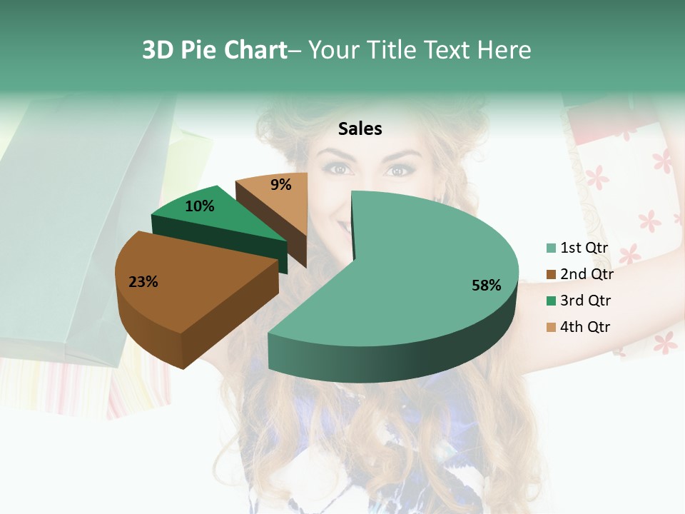 Shopaholic Lovely Luxury PowerPoint Template